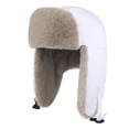 thumbnail image 5 of CPNG Boys Girls Trapper Hat Warm Trooper Hat Windproof Beanie Fleece Lined Kids Hat Faux Fur Lined Earflap Winter Ski Cap Ushanka Eskimo Hat, 5 of 5