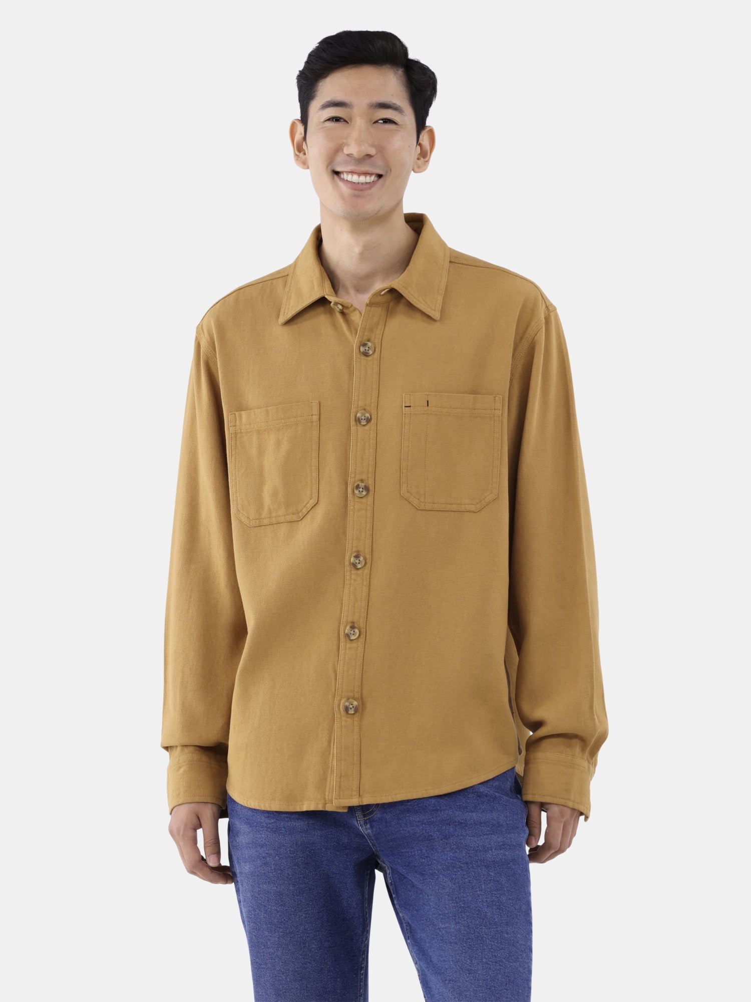 Brahma Men's Work Flannel Long-sleeves Shirt, Sizes S-3XL