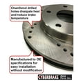 thumbnail image 5 of DK1598-7D Front Drilled Rotors and Ultimate HD Semi-Metallic Brake Pads, 5 of 8