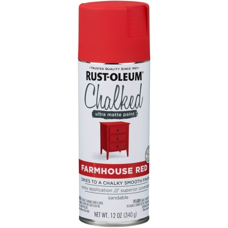paint spray oleum chalked matte rust 12oz barn improvement