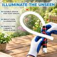 28.7 Inch Bendable Rechargeable LED Work Light for Tight Spaces ...