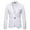 White, variant on XFLWAM Men's Casual Blazer Jacket Coat 2 Buttons Wedding Tuxedos Suit Blazer Slim Fit Lightweight Formal Bussiness Suit Jacket Wine Red S