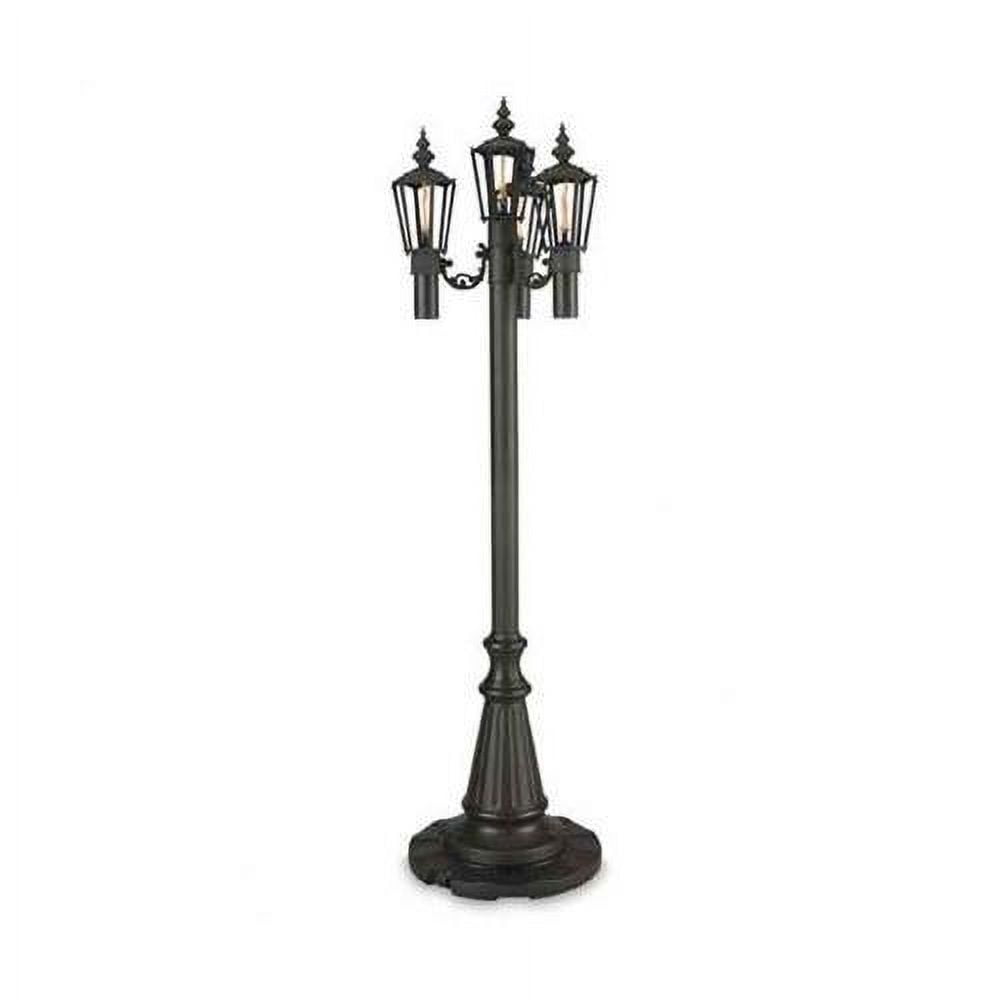 Patio Living Concepts Islander 00340 - Citronella Four Flame Patio Lantern - Park Style