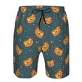 thumbnail image 3 of Balery Hot Dog 6 Traje de Baño Estilo Hawaiano para Hombre, Shorts de Secado Rápido con Bolsillos-3X-Large, 3 of 6
