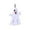White, variant on Halloween Hand Towel Thickened Polyester Fast-Dry Absorbent Kitchen Cloth Hangable Home Use(White)