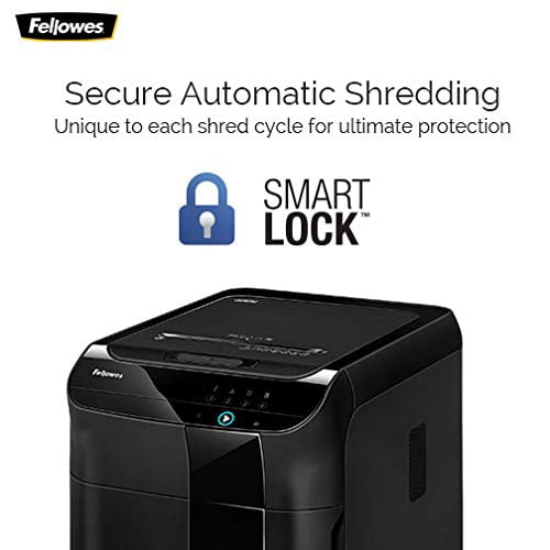 Restored : Fellowes AutoMax 600M 2-in-1 Heavy Duty Auto Feed Commercial Paper Shredder with Micro-Cut (Refurbished)