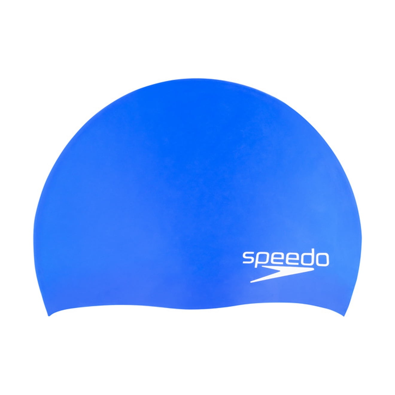Speedo Jr. Swim Cap ELASTOMERIC SOLID Blue