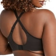 thumbnail image 4 of Bali Women's Comfort Revolution Wirefree, Soft Touch Ultimate Wireless Support Bra, Black, 4 of 4