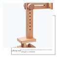 thumbnail image 3 of Premium Jujube Wood Desktop Embedded Embroidery Frame with 20cm Hoop - D Half-Handed Automatic Craft Tool for Intricate Designs, Portable & Sturdy for Beginners to Experts, Decorative Artwork Display, 3 of 5