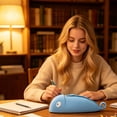 thumbnail image 7 of geerera Large Capacity Pencil Case, Cute Lizard Silicone Pen Organizer with Back Zipper, Fun Marker Pouch for Office & Art Supplies, 9.84x2.75x2.16 Inch, 7 of 7