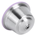thumbnail image 3 of Reusable Coffee  Coffee  Environmentally-friendly Stainless Steel And Silicone Reusable Office For Home Purple, 3 of 8
