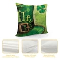 thumbnail image 4 of PHYHOO Happy St. Patrick's Day Pillow Covers , Green Hat Farmhouse Throw Pillowcases for Home Sofa Couch Cushion Decoration, 4 of 5