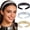 Daily, variant on Sequin Headbands Wide Glitter Headband Cute Non Slip Hairbands Rainbow Stretch Bands Sparkly Hair Accessories for Women 3 count (Fashion)