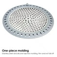 thumbnail image 3 of Premium Shower Drain Hair Catcher, 2 Pcs Brushed Nickel Stainless Steel with Silicone Shield, Bathroom Drain Protector by UU&T, 3 of 10