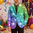 thumbnail image 2 of oqasdz Mens Blazer Corduroy for Textured Sport with Modern Fit and Comfortable Stretch Slim Fit Dress Coat Daily Formal Outdoor Activities, 2 of 4