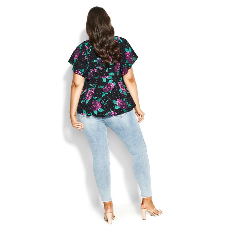 City Chic Plus-Size Tops for Women