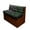 American Flag Print, variant on Yuyamidu Hummingbird RV Dinette Cushion Covers Floral Camper Cushion Slipcovers Stretchable Replacement Camper Dinette Seat Covers RV Sofa Slipovers Protection