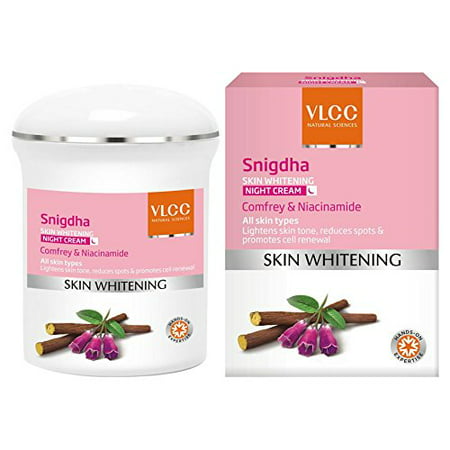 VLCC Snigdha Skin Whitening Night Cream, 50g (Best Skin Whitening Products In India)