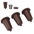 thumbnail image 3 of Filtro De Café Reutilizable 3PCS Juego De Tazas Grado Alimenticio PP 304, 3 of 8
