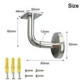 thumbnail image 3 of Stair Handrail Bracket Railing Wall Support Handrail Railing Pole With Screws Home Staircase Handrail Wall Fixing Bracket, 3 of 9
