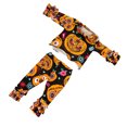thumbnail image 2 of 1 Set of Doll Clothes Halloween Pumpkin Pattern 18 Inch Girls Doll Clothes, 2 of 6