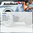 thumbnail image 3 of AutoShack Rear Ceramic Brake Pad Set for Kia & Hyundai, Forte 2019-2024 Sonata 2016-2019 Optima 2016-2020 Kona 2021-2023 Soul 2017-2019 Veloster 2016-2017, 2019-2021, AWD FWD L4 1.6L 2.0L 2.4L, 3 of 5