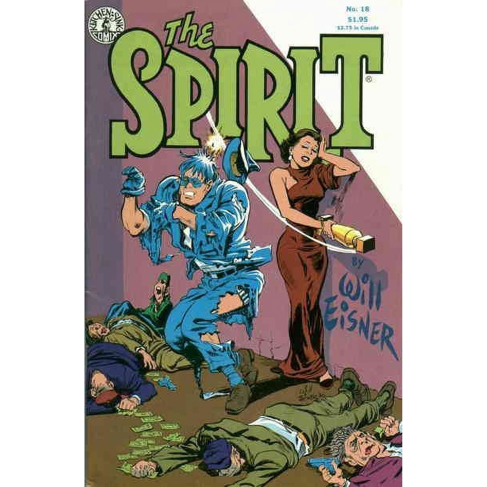 Spirit The (8th Series) #18 VF ; Kitchen Sink Comic Book