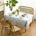 thumbnail image 1 of Spring Summer Tablecloth 60x84 Inch Rectangular, Wild Flowers Floral Table Cover for Party Picnic Dinner Decor, 1 of 5