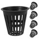 thumbnail image 5 of ColoMX Vasos de red hidropónica de plástico, cestas de cultivo de malla ranurada para hidroponía, acuaponía, jardinería interior y exterior, 5 uds., 5 of 7