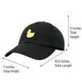 thumbnail image 4 of DALIX Cute Ducky Hat Infant Baseball Cap for Baby Girls and Boys in Black, 4 of 7