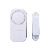 Wireless Door Window Contact Alarm, 90‑Decibel Magnetic Sensor Alert Device Adhesive‑Mount Battery‑Operated for Home Office Security Protection