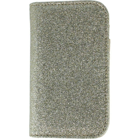 Buxton  Sparkle Vegan Leather Snap Card Case (Women)