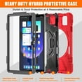 thumbnail image 3 of For Xiaomi Pad 6 Pro / Xiaomi Pad 6 case 2023 11" kids Case with Rotating Stand Hand Strap Pencil Holder Shockproof tablet cover Colorful PInk Xiaomi Pad 6(6 Pro), 3 of 5