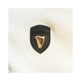 thumbnail image 6 of Guinness Long Sleeve Stripe Rugby Shirt 100% Cotton Pewter Cream Color, 6 of 9