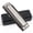 Silver, variant on Blues Harmonica Key of C Mouth Organ Diatonic Harmonica with Case,10 Hole 20 Tones Stainless Blues Harp for Adults,Beginners(Burgundy Red)
