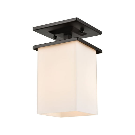 EN110136-Thomas Lighting-Broad Street - One Light Outdoor Flush Mount