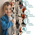 thumbnail image 3 of Blackout Kids Curtains,Classic Halloween Pattern Childrens Insulated Curtains Set Of 2,Bedroom Essentials,Toddler Room Decor 42"x54", 3 of 5