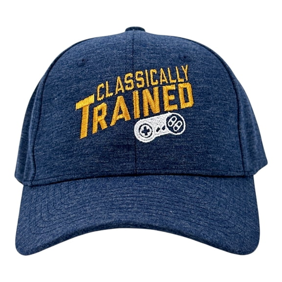 Classically Trained Hat Funny Sarcastic Video Game Graphic Novelty Cap