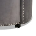 thumbnail image 6 of Baxton Studio Bethel Bucket Chair, Grey, 6 of 9