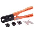 thumbnail image 1 of Crimp Tool SharkBite 23100, PEX, 3/8 pulgadas, con kit de cabezales múltiples, 1 of 5