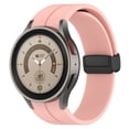thumbnail image 3 of Jixopn - Correa de silicona magnética deportiva para reloj, correa de repuesto con hebilla plegable magnética, resistente al sudor, ajustable para Samsung Galaxy Watch Ultra 7/FE/6/6 Classic, 3 of 8
