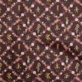 thumbnail image 1 of oneOone Viscose Jersey Maroon Fabric Cowboy Quilting Supplies Print Sewing Fabric By The Yard 60 Inch Wide, 1 of 5