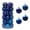 Blue, variant on Yhmxh 24PCS Christmas Tree Ornaments Set, 2.36"/3CM Glittering Plastic Shatterproof Ball Hanging Ornaments Christmas Decorations for Xmas Tree , for Home Indoor Party Home Holiday Decor - Bronze