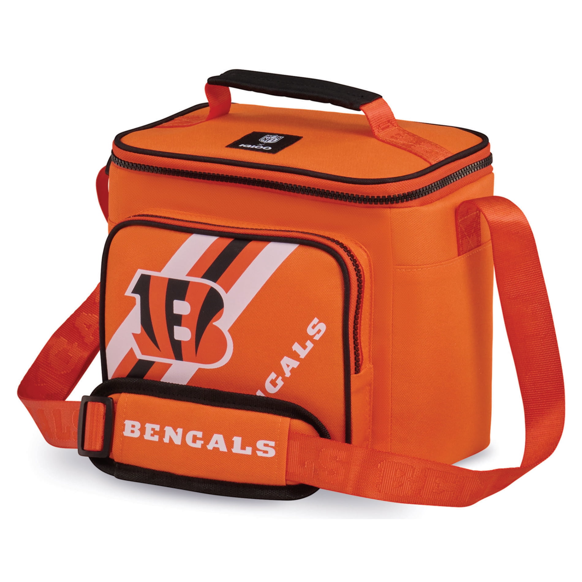 IGLOO  Cincinnati Bengals Square Lined 4-Pack Cooler