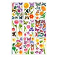 thumbnail image 5 of 162 PCS Primavera Verano Ventana Adhesivo Adhesivo, Tulipán Mariposa Flor Ventana Calcomanía para el hogar Suministros para fiestas Tienda Ventana Vidrio Exhibición Decoración 2 juegos, 5 of 5
