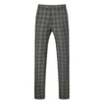 thumbnail image 3 of Slim Fit 3PC Elegant Check Suit, 3 of 5