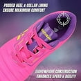 thumbnail image 4 of Vizari USA Catalina Firm Ground Soccer Cleats for Kids – Comfortable, Durable, and Traction-Ready Shoes for Boys and Girls - Pink/Purple, 3, 4 of 5