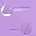 thumbnail image 5 of Gymnastics Mat 8'x2'x2" Foldable Tumbling Mats with Carrying Handles Four Fold Thick Exercise Mat for Home Aerobics Stretching Yoga, Purple, 5 of 8