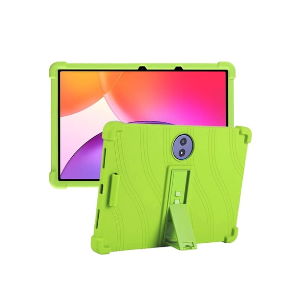 Silicone Case for TCL TAB A1 Plus 12.2 inch, Soft Flexible Shockproof Protective Tablet Cover, Anti-Scratch & Lightweight Slim Design-Green
