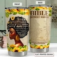 thumbnail image 2 of Christian Gift for Women Bible Tumbler 20oz Stainless Steel Insulated Tumblers Coffee Travel Mug Cup for Black Woman Religious Gifts for Birthday Christmas, 2 of 7